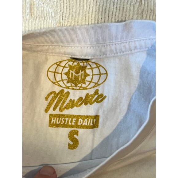 Muerte Hustle Daily Pushing Weight T-Shirt Mens S - Picture 3 of 3